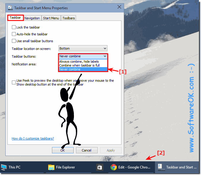 show program icons on desktop windows 10